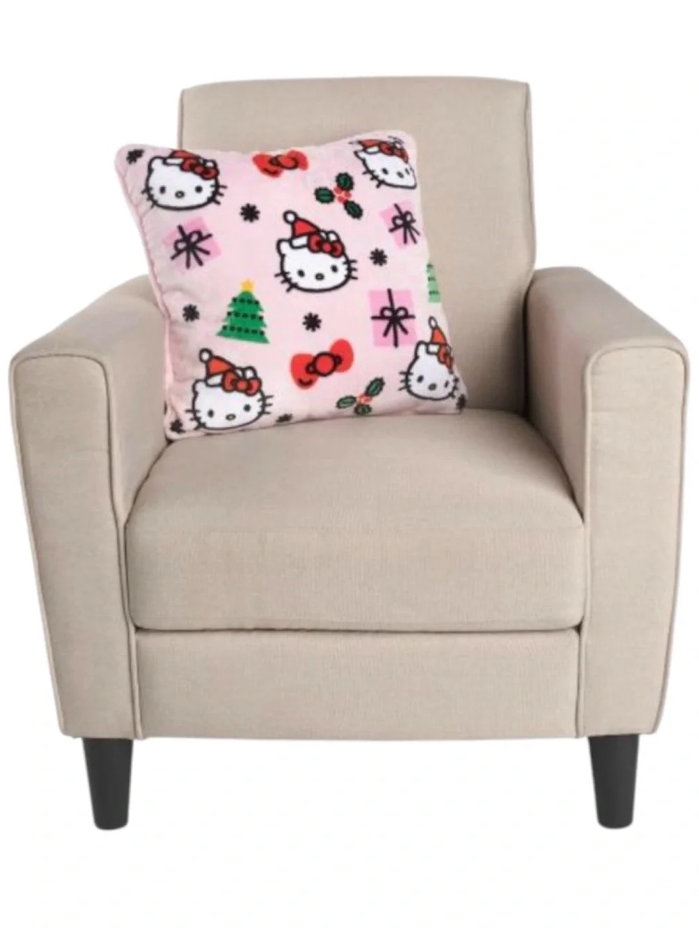 Hello Kitty Sanrio 2 pk. Square Pillow with Shaped Head Pillow Set (NWT)